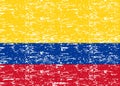 Vector Colombia flag, Colombia flag illustration, Colombia flag picture, Colombia flag