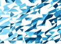 Vector color abstract geometric banner with triangle. Royalty Free Stock Photo