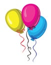 Vector color baloon
