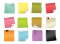 Vector Color Note Pad