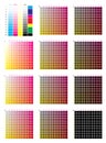 CMYK Press color chart