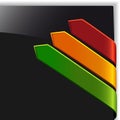 Vector color sale arrows