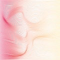 Vector color stripe deformation background. Wave distorted texture