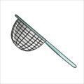 Vector colored strainer.