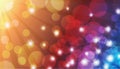 Vector colorful abstract colorful background in bokeh stule