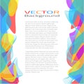 Vector colorful background