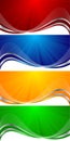 Vector colorful banners Royalty Free Stock Photo