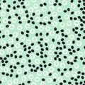 Vector colorful dots. Polka template. Repetition simple decoration. Modern circle pattern. Vintage traditional cover