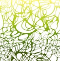 Vector colorful net texture. Abstract gradient green background. Royalty Free Stock Photo