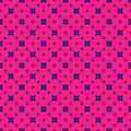 Vector colorful pink and navy blue geometric seamless pattern with tiny squares Royalty Free Stock Photo