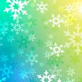 Vector Colorful Winter Texture