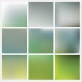 Vector colorfully blurred backgrounds. Royalty Free Stock Photo