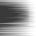Vector comic book speed lines background. Royalty Free Stock Photo