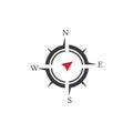 Vector - Compass signs and symbols logo.