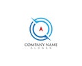 Vector - Compass signs and symbols logo