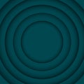 Vector Concentric Turquoise 6 Circle. Background.