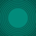 Vector Concentric Turquoise 10 Circle. Background.