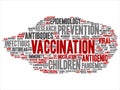 Vector concept or conceptual children vaccination viral prevention