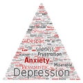 Vector depression mental emotional disorder problem