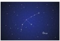 Constellation of Grus Royalty Free Stock Photo