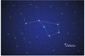 Constellation of Volans Royalty Free Stock Photo