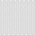 Vector seamless abstract pattern, thin line waves