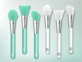 Vector Cosmetics and Skin Care Silicon Brush or SpatulaVector Cosmetics and Skin Care Silicon Brush or Spatula Set