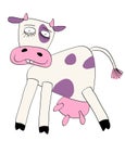 Vector cow