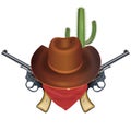 Vector Cowboy Bandit Concept