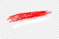 Crayon Sketch Indonesia Flag, at transparent effect background