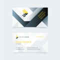 Vector creative business card template Royalty Free Stock Photo