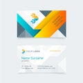 Vector creative business card template Royalty Free Stock Photo