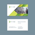 Vector creative business card template Royalty Free Stock Photo