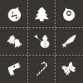 Vector cristmas icons set