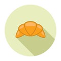 Vector croissant icon