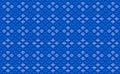 Vector cross stitch crochet background, Knitted ethnic pattern, Blue pattern aztec vintage design