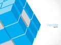 Vector cube for infographic design, you can change Royalty Free Stock Photo