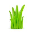 Vector 3d grass icon