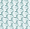 Vector 3d hexagon tile brick pattern for decoration and design tile.