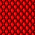 Vector 3d leather upholstery seamless pattern Royalty Free Stock Photo