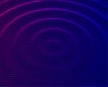 Vector 3D ripple effect abstract futuristic technology background.