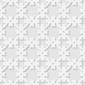 Vector 3d seamless geometric pattern background Royalty Free Stock Photo
