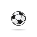 3d soccer ball icon element design Royalty Free Stock Photo