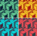 Vector 3D Vintage Background