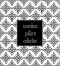 Vector damask seamless pattern background cdr06 Royalty Free Stock Photo