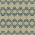 Vector damask seamless pattern background. Elegant luxury texture for wallpapers, backgrounds and page fill. Royalty Free Stock Photo