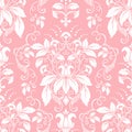 Vector damask seamless pattern element.