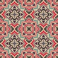 Vector damask seamless pattern