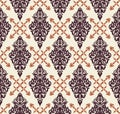 Vector damask seamless pattern