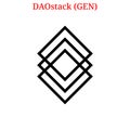 Vector DAOstack GEN logo